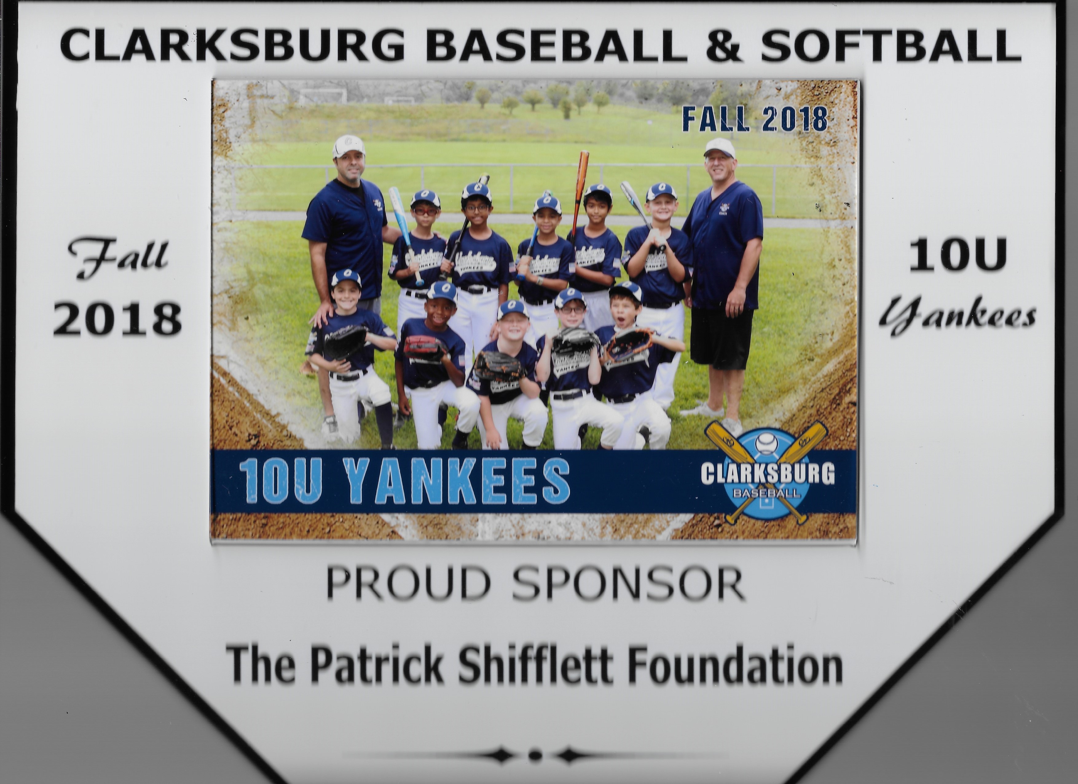 8U Nationals - Spring 2018 10U Yankees - Fall 2018