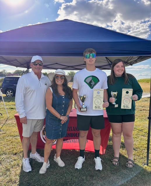 Cornhole 2nd Place 2025