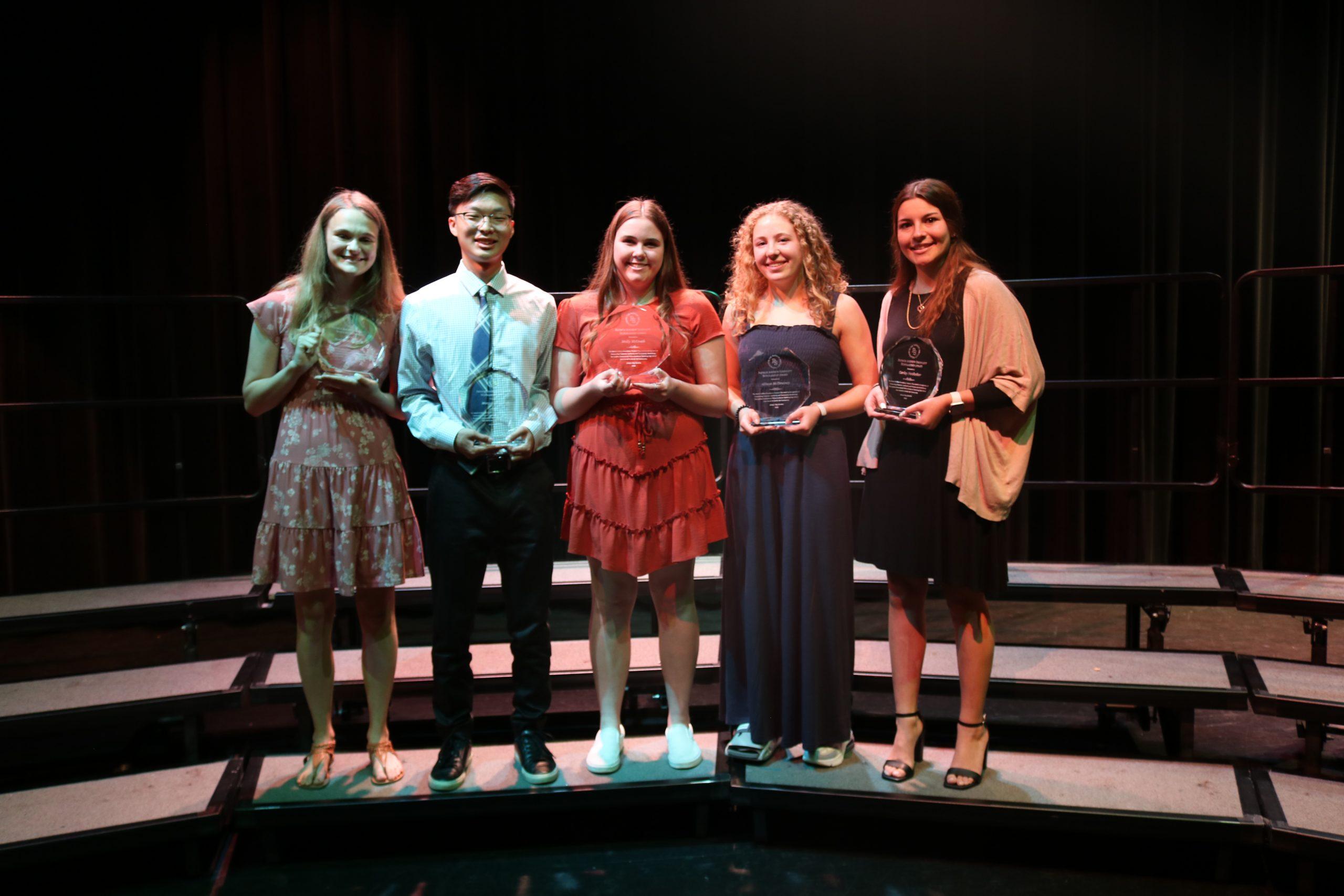 Left - Right: Margie Shaligan, Morgan Ko, Molly McGrath, Allison Mc Timonium, Carley Neidecker